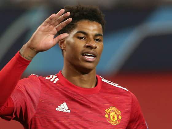 Article image:Hat-trick hero Rashford wants to build Old Trafford fortress