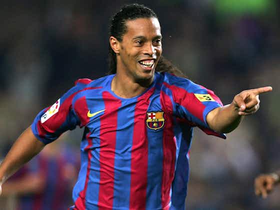 Article image:World Cup glory and Bernabeu magic - Ronaldinho's best moments for Barca and Brazil