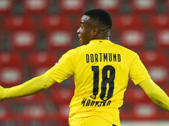 Article image:Dortmund's star in the making Moukoko becomes youngest ever Bundesliga goalscorer