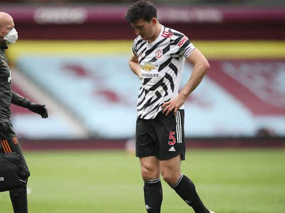 Article image:Maguire a Europa League final doubt for Man Utd