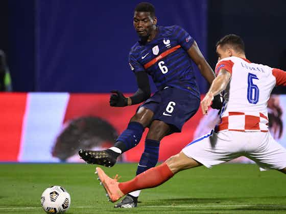 Article image:Deschamps praises 'leader' Pogba after France win in Croatia