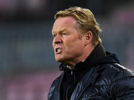 Article image:'Of course I'm worried' - Koeman waits for new president shake-up