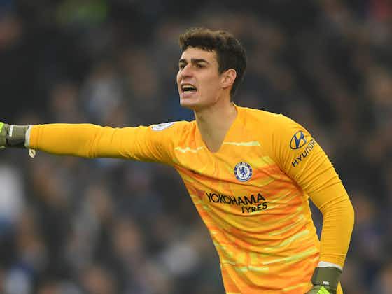 Article image:Lampard pleased with Kepa's response after dropping world's most expensive goalkeeper