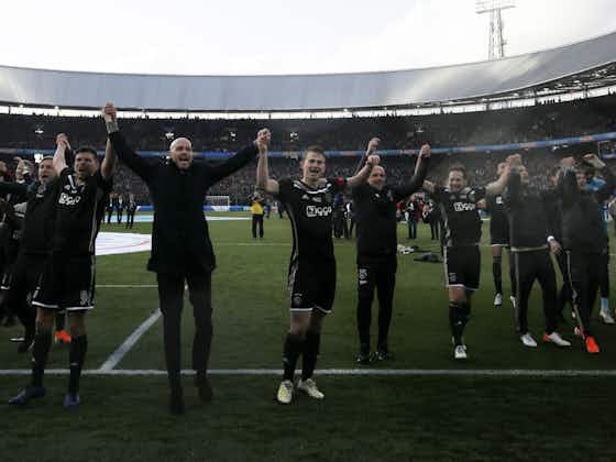 Article image:Ajax want more after KNVB Beker glory - Ten Hag