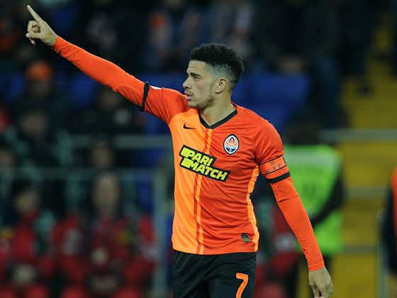 Article image:Shakhtar Donetsk star Taison sent off for reacting to racist abuse from Dynamo Kiev fans