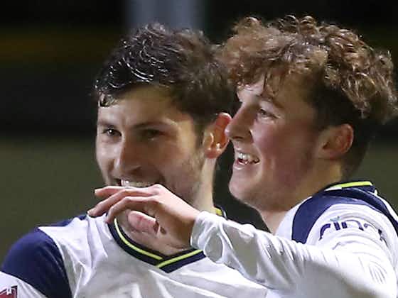 Article image:Devine intervention! Alfie makes instant impact as he becomes Tottenham's youngest player