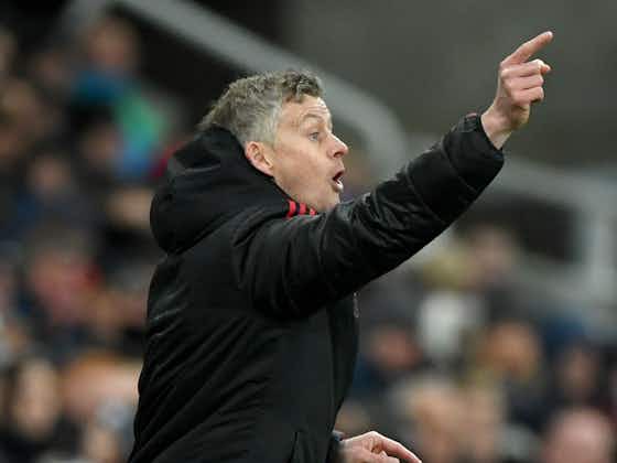 Article image:Solskjaer unhappy with 'sluggish' United first half