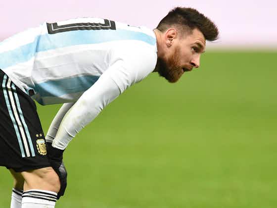 Article image:I ate badly for years – how Messi solved his vomiting problem