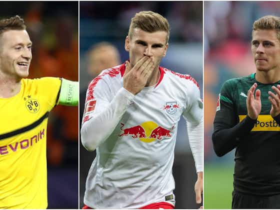 Article image:Reus, Werner and Hazard lead inaugural Bundesliga Player of the Month nominations