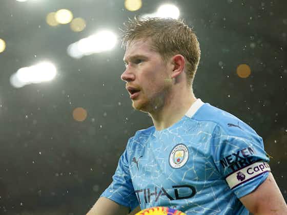 Article image:De Bruyne could miss up to six weeks, Guardiola confirms