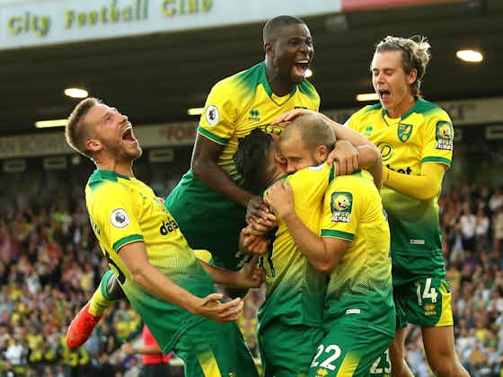 Article image:Norwich City 3-2 Manchester City: Mistakes punished as champions rocked at Carrow Road
