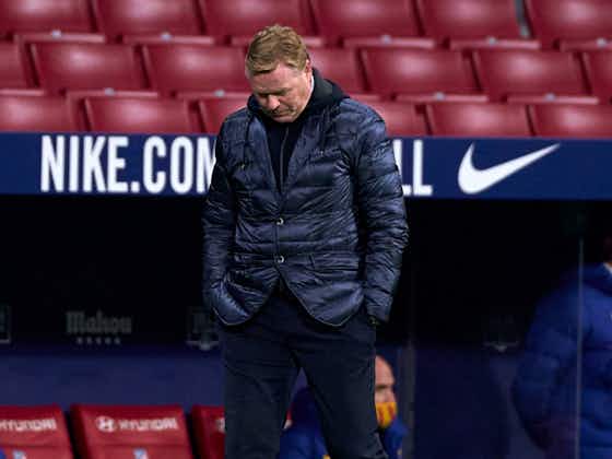 Article image:Koeman aghast at 'worrying' defending as Barca confirm Pique 'sprain'