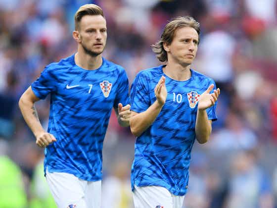Article image:Modric, Rakitic lead new era for World Cup finalists Croatia