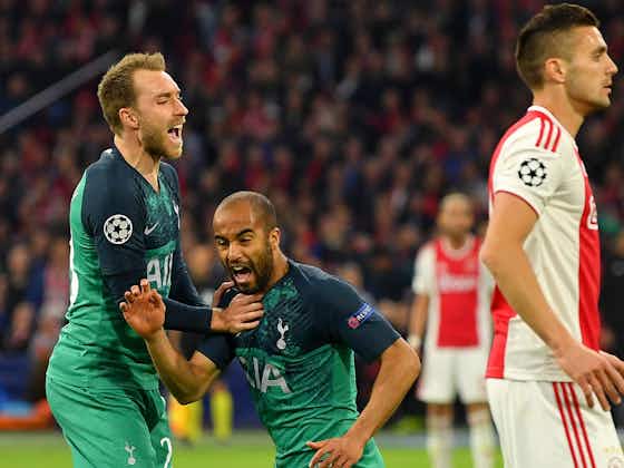 Article image:I feel sorry for Ajax - Eriksen admits Spurs were 'lucky' in semi-final