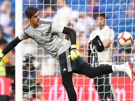 Article image:Lopetegui not worried about Courtois footwork