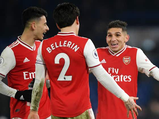 Article image:Premier League Review: Arsenal hold Chelsea in dramatic derby, Aguero bails out Man City