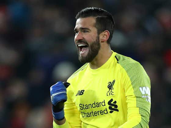 Article image:Alisson spells out Liverpool's plan to win 'everything'