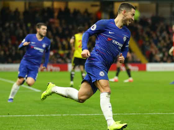 Article image:Hazard wants legendary status at Chelsea after reaching landmark