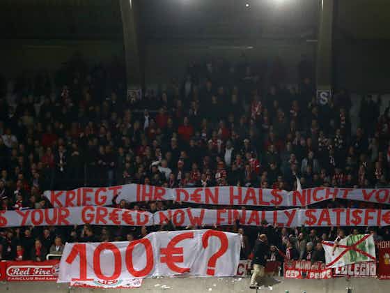 Article image:Bayern fined €20,000 for fake notes thrown by fans