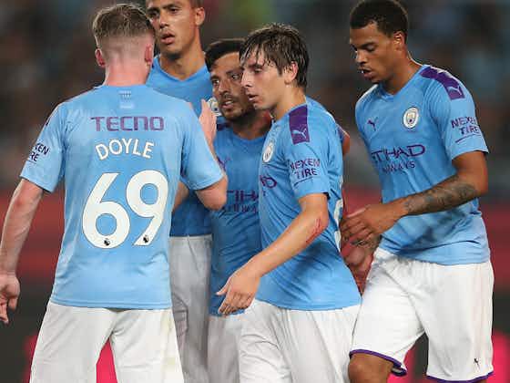 Article image:Sterling scores twice as Manchester City outclass West Ham in pre-season