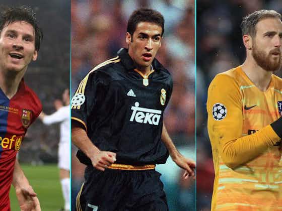 Article image:Lionel Messi leads Champions League XI who ended English reign