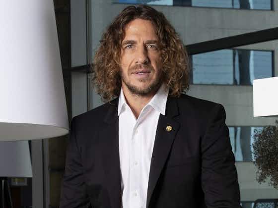 Article image:Watch: Pique tribute to Barcelona great Puyol 'historic figure; example for me'