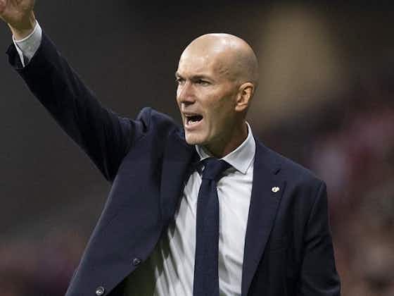 Article image:Real Madrid coach Zidane urges perspective  after Man City defeat