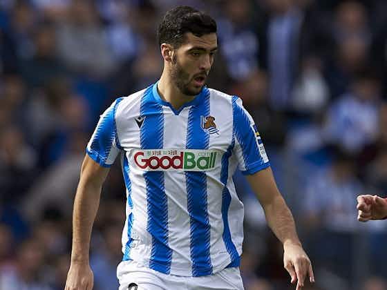 Article image:Real Sociedad midfielder Merino delighted with Spain playing comeback