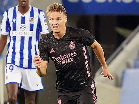 Article image:Arsenal make enquiry about wantaway Real Madrid midfielder Odegaard