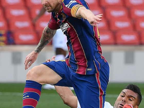 Article image:Barcelona coach Koeman coy on Messi talks after Getafe thrashing