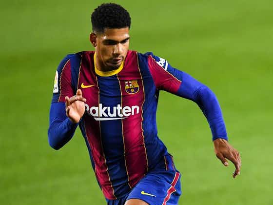 Article image:Chelsea in contact as Liverpool scouting Barcelona defender Araujo