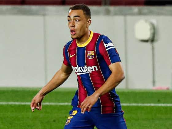 Article image:Barcelona fullback Sergino Dest: My form thanks to new system