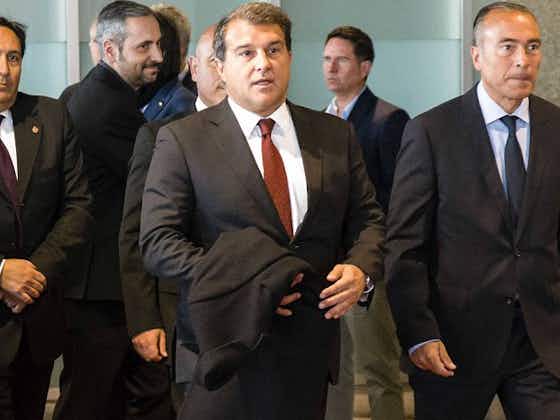 Article image:Barcelona candidate Laporta: Delaying election will push Messi away