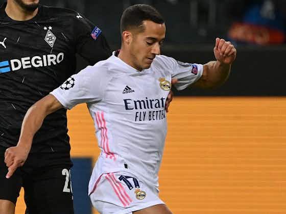 Article image:Real Madrid coach Zidane tribute to Lucas Vazquez after victory at Inter Milan