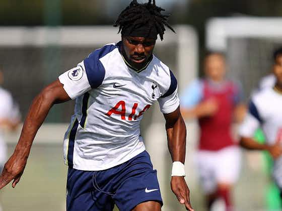 Article image:DONE DEAL: Tottenham attacker Kazaiah Sterling joins Morton