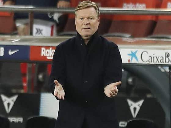 Article image:Barcelona coach Koeman on suspension: This is something personal