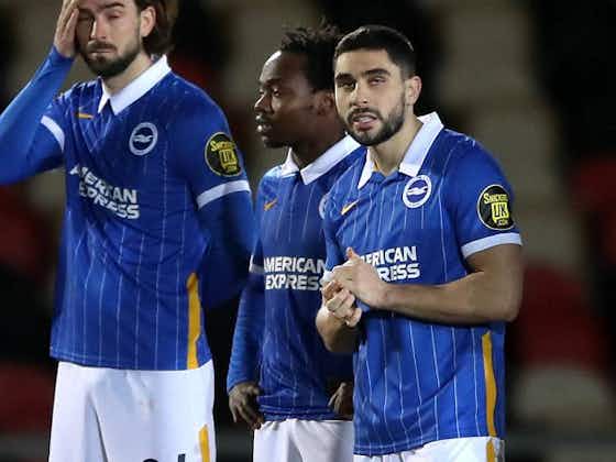 Article image:​Brighton boss Potter tells Maupay how to improve goalscoring record