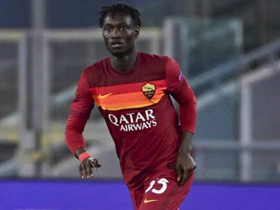 Article image:Ebrima Darboe full of pride after featuring for Roma against Man Utd