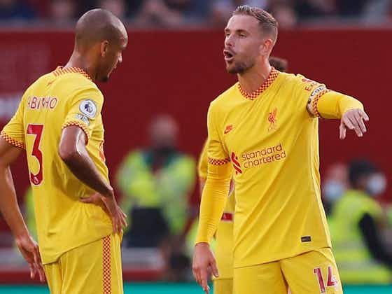 Article image:Liverpool captain Henderson on Brentford draw: A missed opportunity
