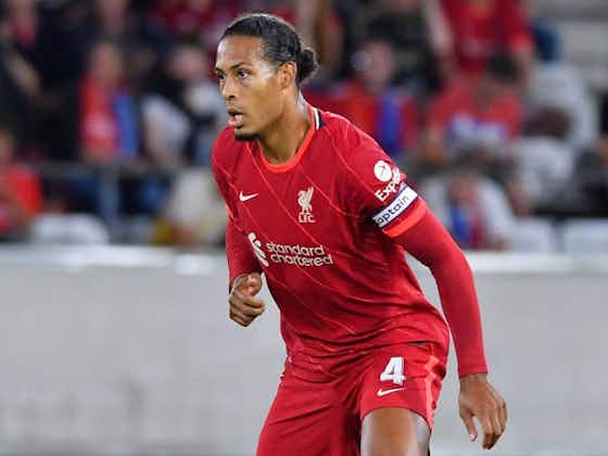 Article image:Liverpool boss Klopp: Van Dijk helps our playing style