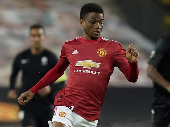 Article image:Man Utd winger Amad delighted with injury recovery on track