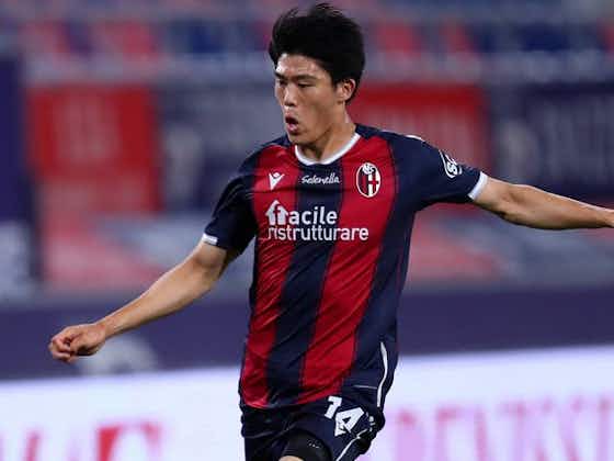 Article image:​Leicester hijacking Tottenham plans for Bologna defender Tomiyasu