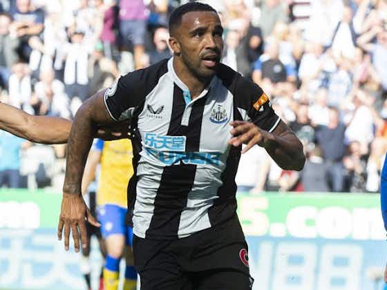 Article image:Newcastle striker Wilson lost tooth during victory over Arsenal