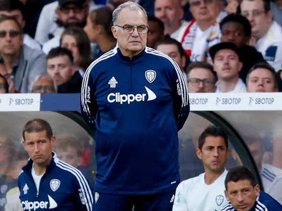 Article image:Leeds boss Bielsa happy with Brighton point after halftime change