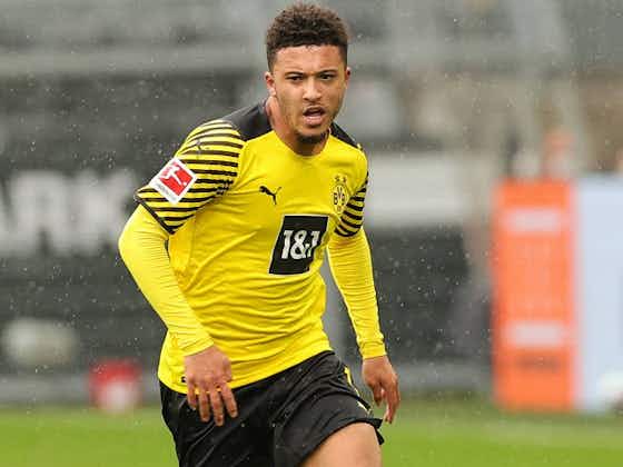 Article image:Watch: Jadon Sancho first interview as Man Utd player 'an iconic club'