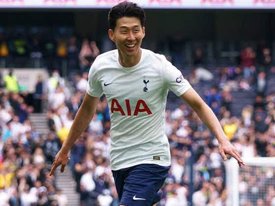 Article image:Tottenham boss Conte: Sonny a really top player