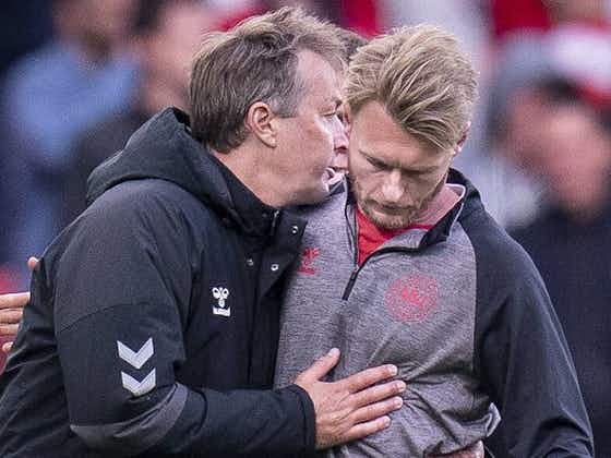 Article image:Denmark coach Kasper Hjulmand responds to Everton talk
