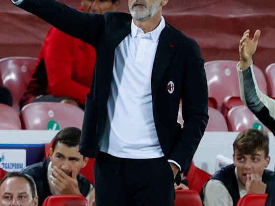 Article image:AC Milan coach Pioli: Leaders Napoli no surprise