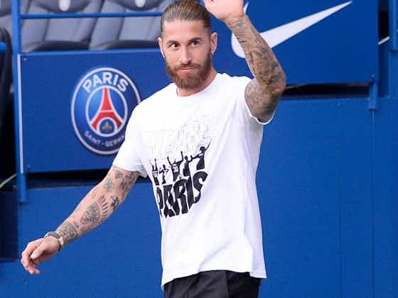 Article image:Watch: Real Madrid great Ramos' first words after PSG debut