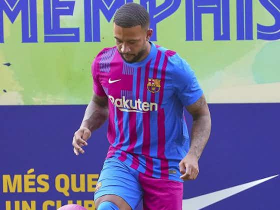 Article image:Watch: Depay presented as new Barcelona player 'Koeman wanted me here last year'